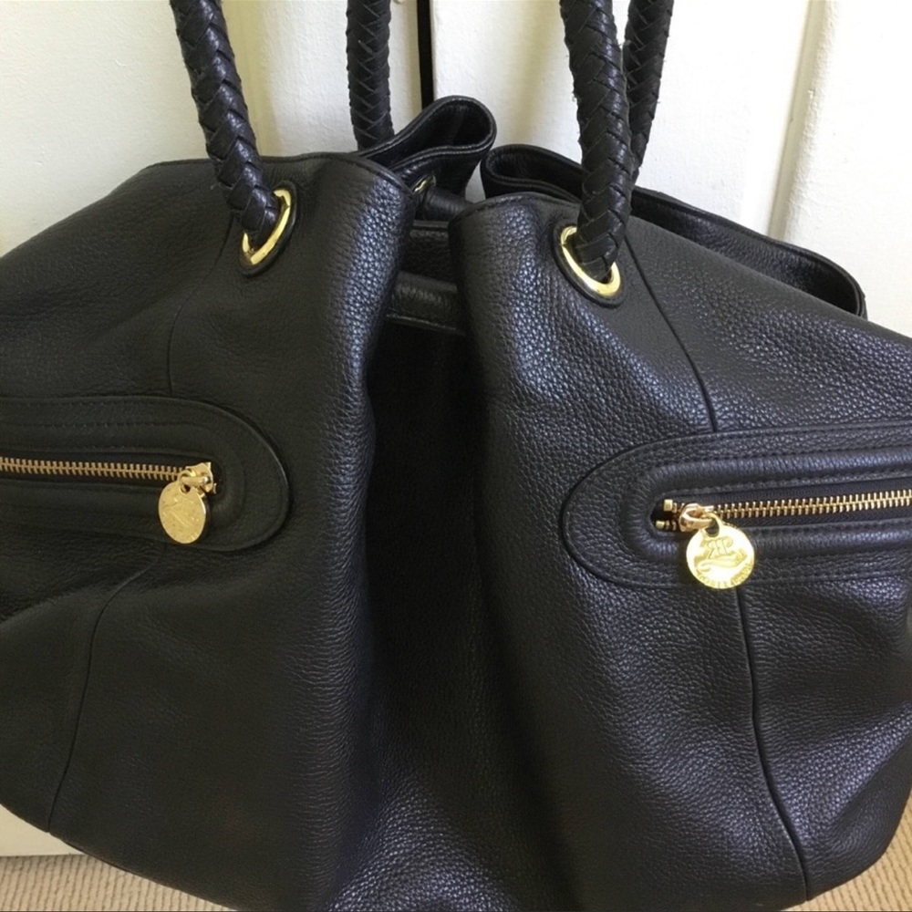 Rosie Pope Leather Diaper Bag - Picture 2 of 2